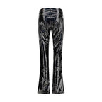 Fiorucci Black Polyethylene Casual Pants