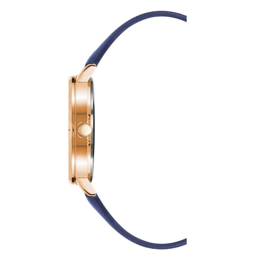 Juicy Couture Blue Plastic Dress Watch