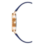 Juicy Couture Blue Plastic Dress Watch