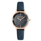 Juicy Couture Blue Plastic Dress Watch