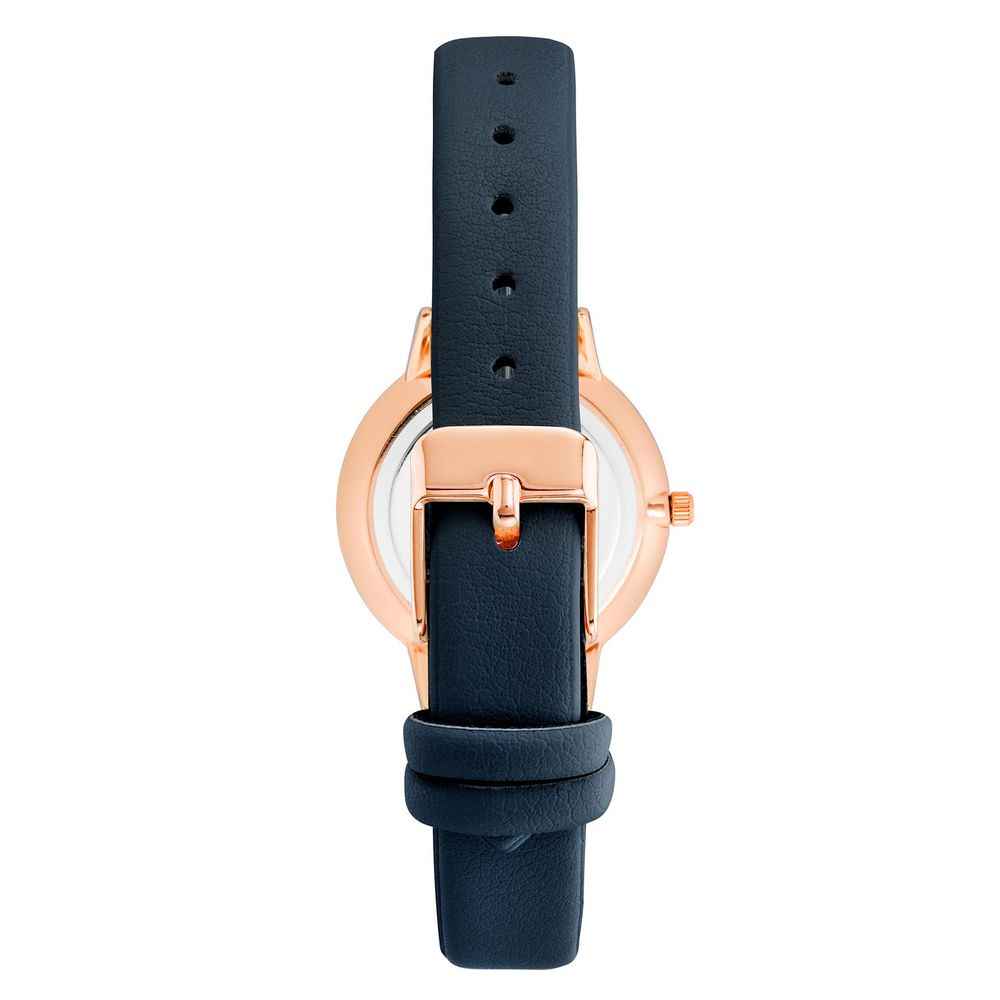 Juicy Couture Blue Plastic Dress Watch