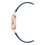 Juicy Couture Blue Plastic Dress Watch