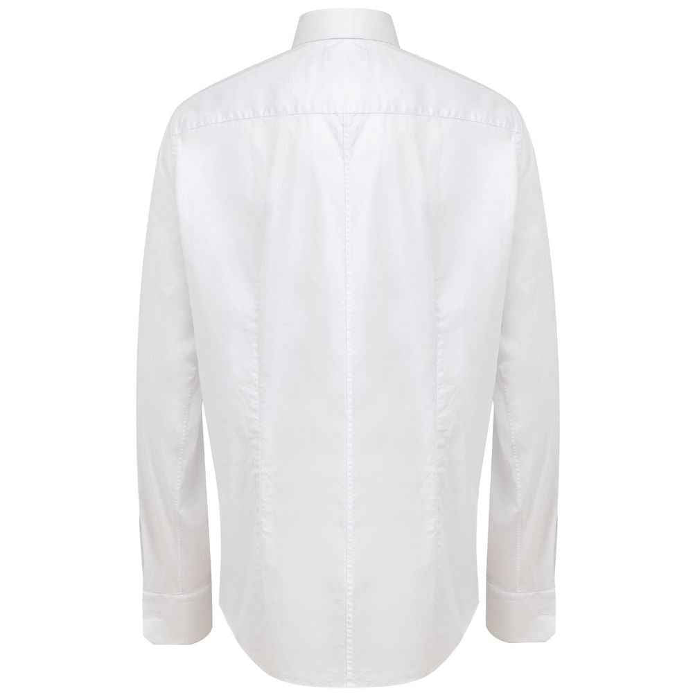 Dolce & Gabbana White Cotton Dress Shirt