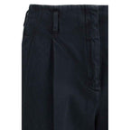 Golden Goose Black Cotton Casual Pants