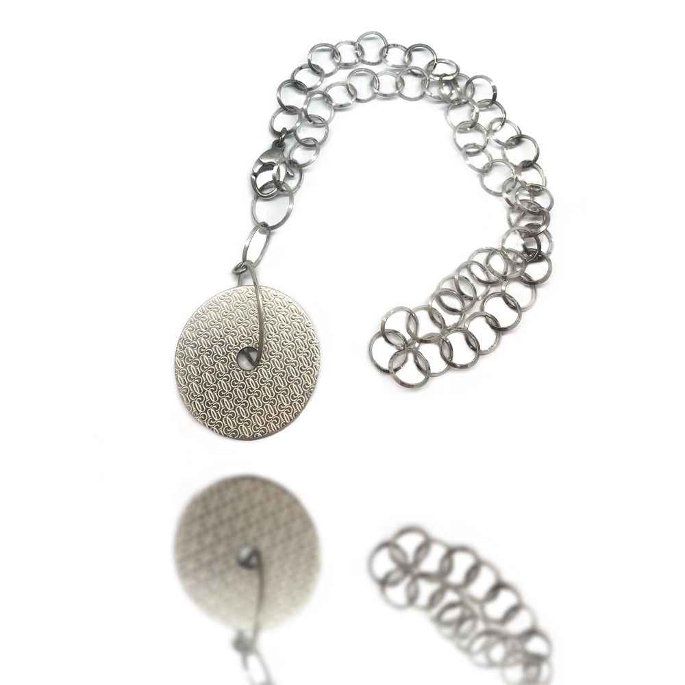 GC Silver Stainless Steel Necklace