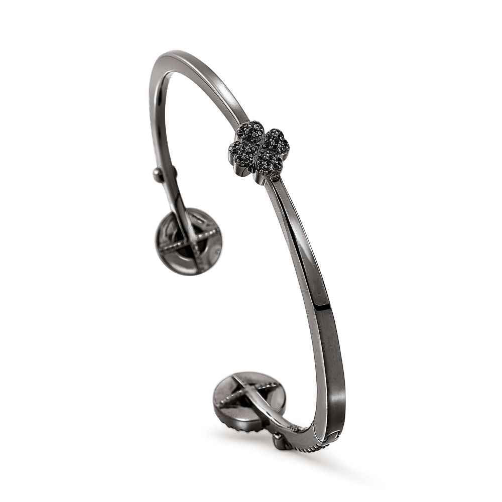 Folli Follie Black Silver Bracelet