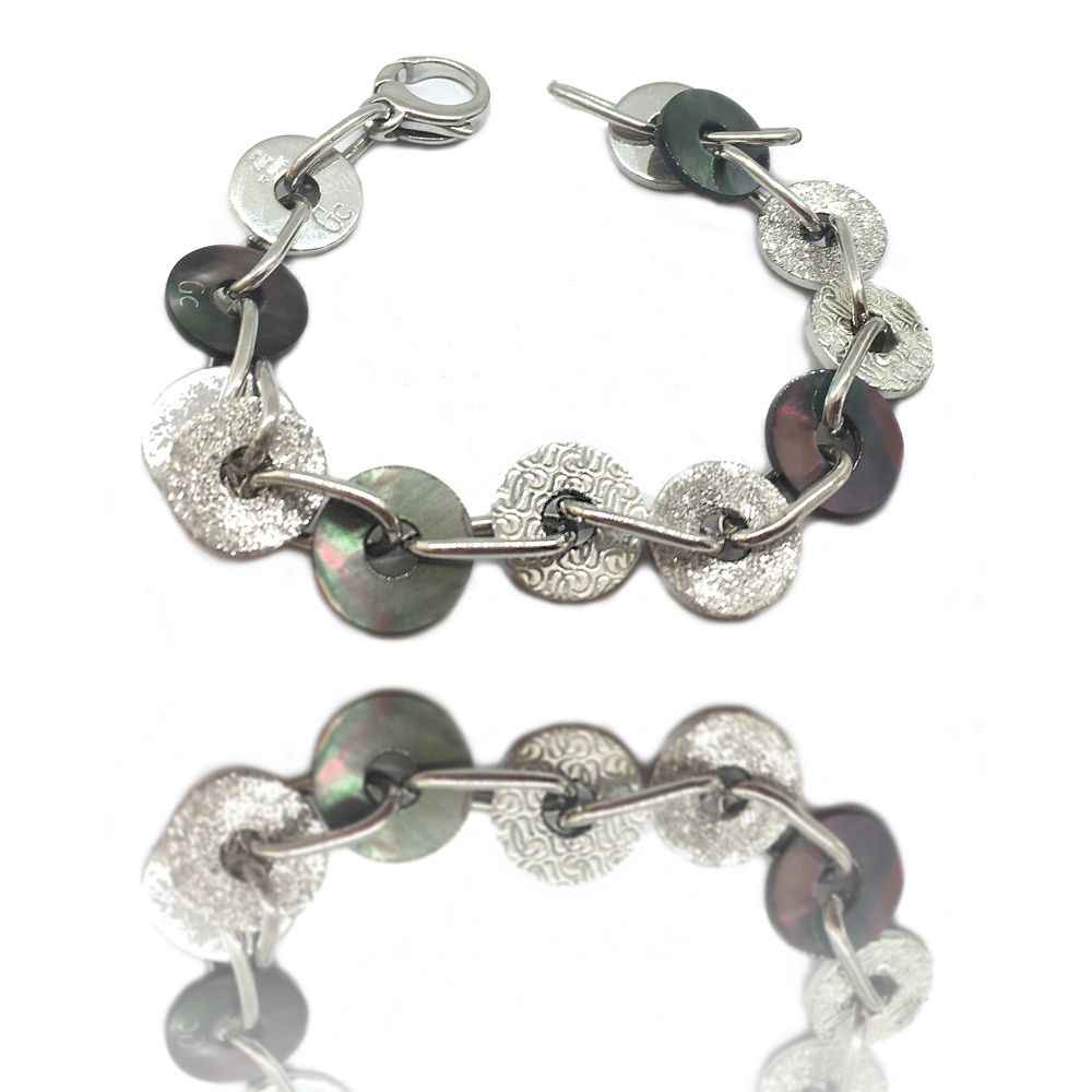 GC Silver Stainless Steel Bracelet