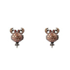 Lancaster Bicolor Silver Earrings