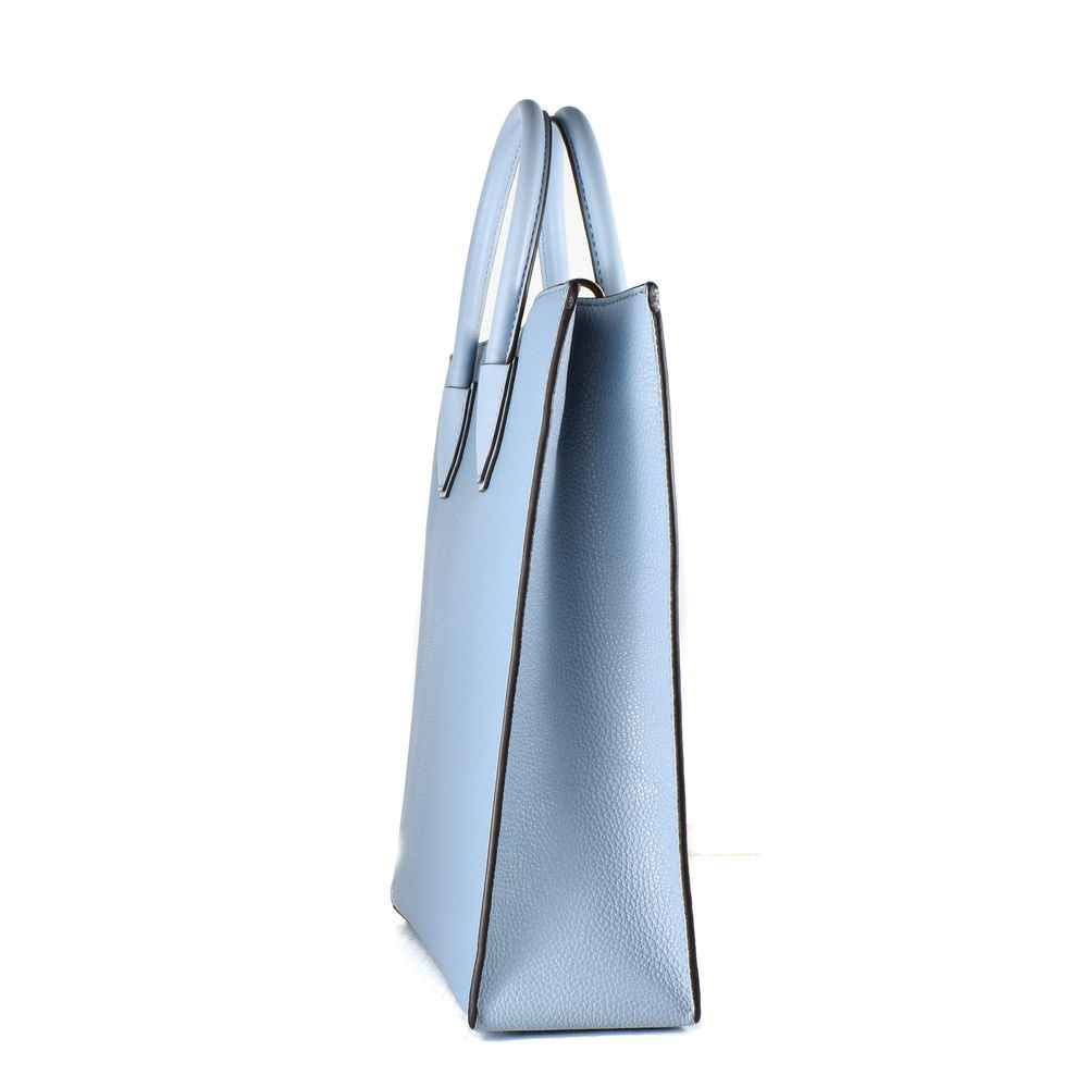 Michael Kors Blue Leather Handbag