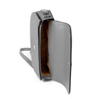 Michael Kors Gray Leather Crossbody Bag