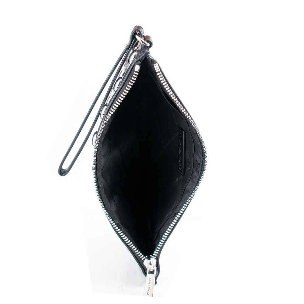 Michael Kors Brown Leather Clutch Bag