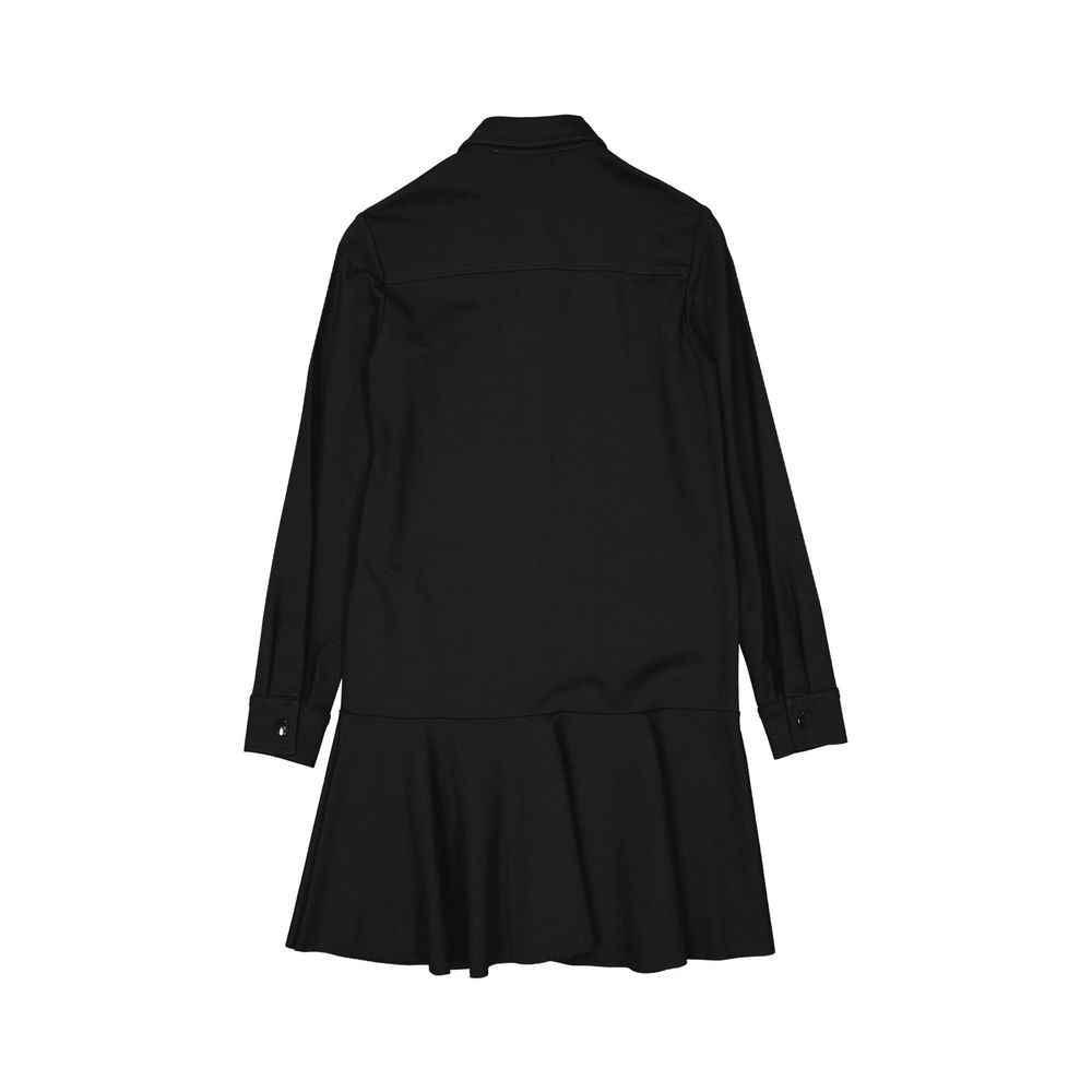 BLANCA VITA Black Elastane Casual Dress