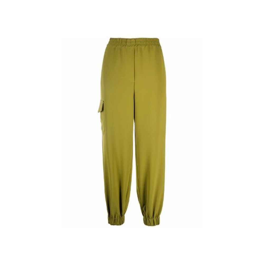 BLANCA VITA Bicolor Elastane Cargo Pants