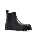 Bottega Veneta Black Calfskin Chelsea Boots