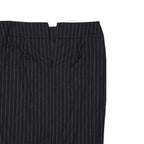 Brunello Cucinelli Gray Virgin Wool Midi Skirt