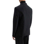 Celine Gray Wool Blazer