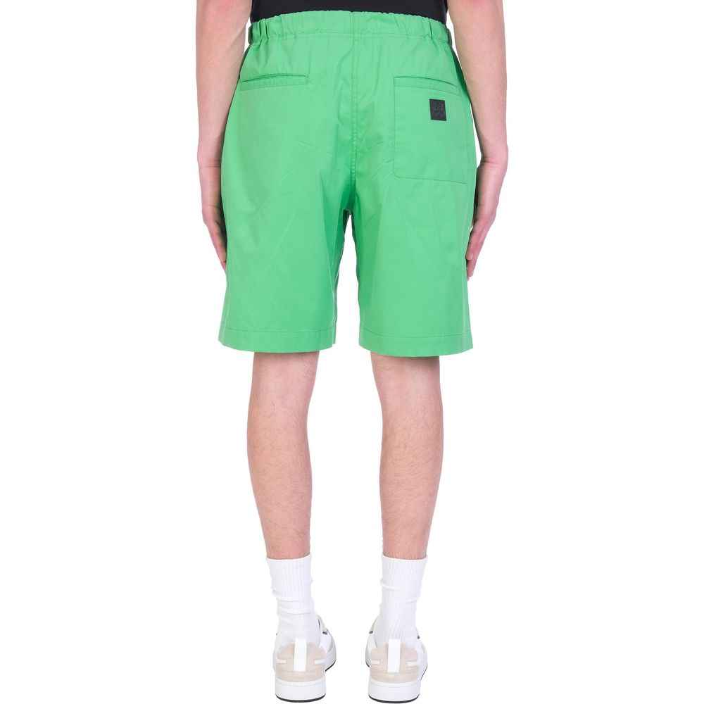 Kenzo Bicolor Cotton Shorts