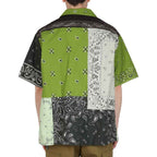 Kenzo Bicolor Cotton Shortsleeve Shirt