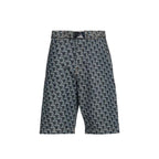 Lanvin Blue Denim Shorts