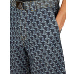 Lanvin Blue Denim Shorts