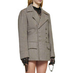 Maison Margiela Brown Wool Blazer