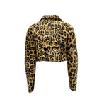 Dsquared² Brown Calfskin Coat