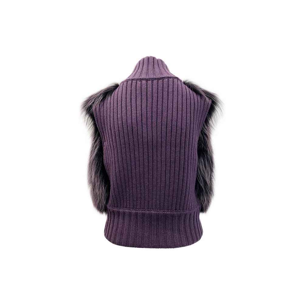 Fabiana Filippi Gray Merino Wool Jackets And Coat