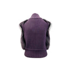 Fabiana Filippi Gray Merino Wool Jackets And Coat
