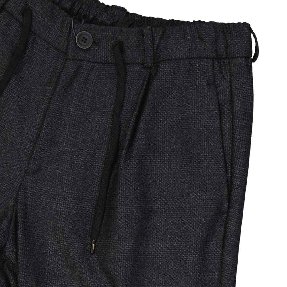 Herno Gray Wool Casual Pants