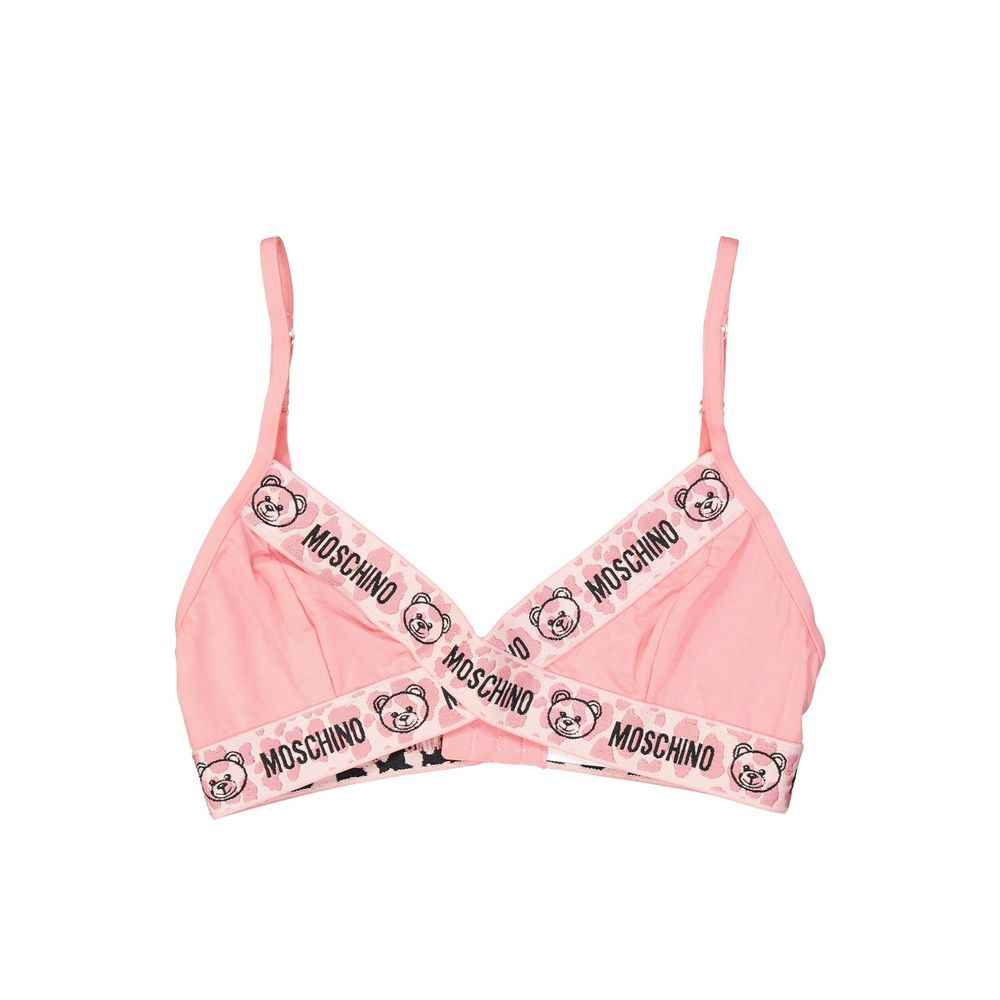 Moschino Multicolor Cotton Bra