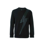 Neil Barrett Black Lyocell Sweatshirt