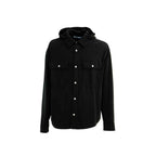 Palm Angels Black Denim Shirt