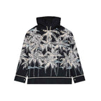 Palm Angels Black Cotton Pattern Shirt