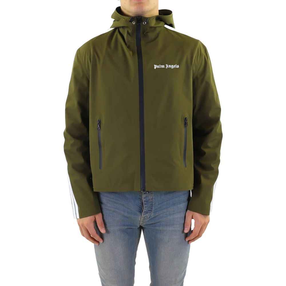 Palm Angels Bicolor Polyethylene Full-Length Jacket