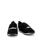 Sergio Rossi Black Fabric Athletic Sneakers