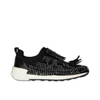 Sergio Rossi Black Fabric Athletic Sneakers