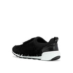 Sergio Rossi Black Fabric Athletic Sneakers