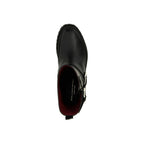 Stella McCartney Black Polyester Lace-Up Boots