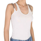 Stella McCartney White Cotton Tank Tops