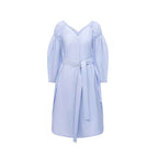 Stella McCartney Blue Cotton Casual Dress