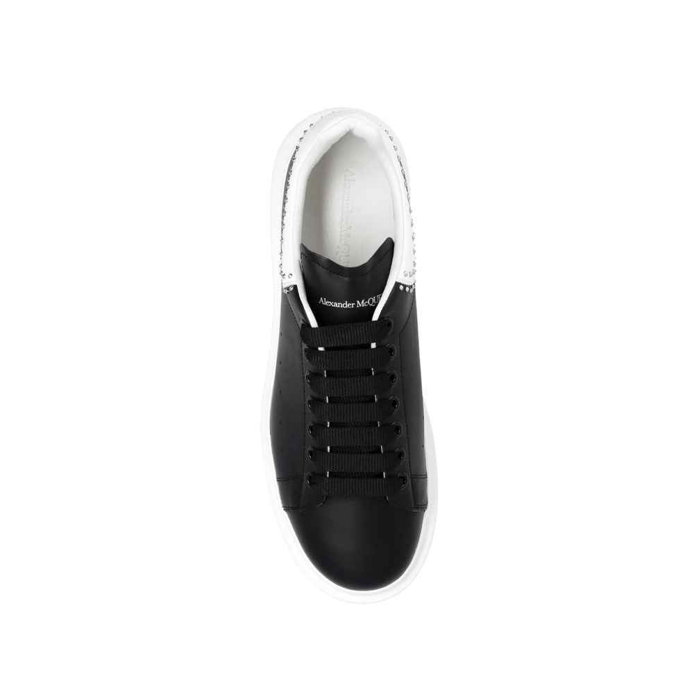 Alexander McQueen Black Calfskin Chunky Sneakers