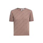 Balenciaga Brown Cotton Tank Tops