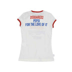 Dsquared² White Cotton T-Shirt