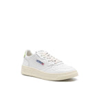 Autry White Leather Low Top Sneakers