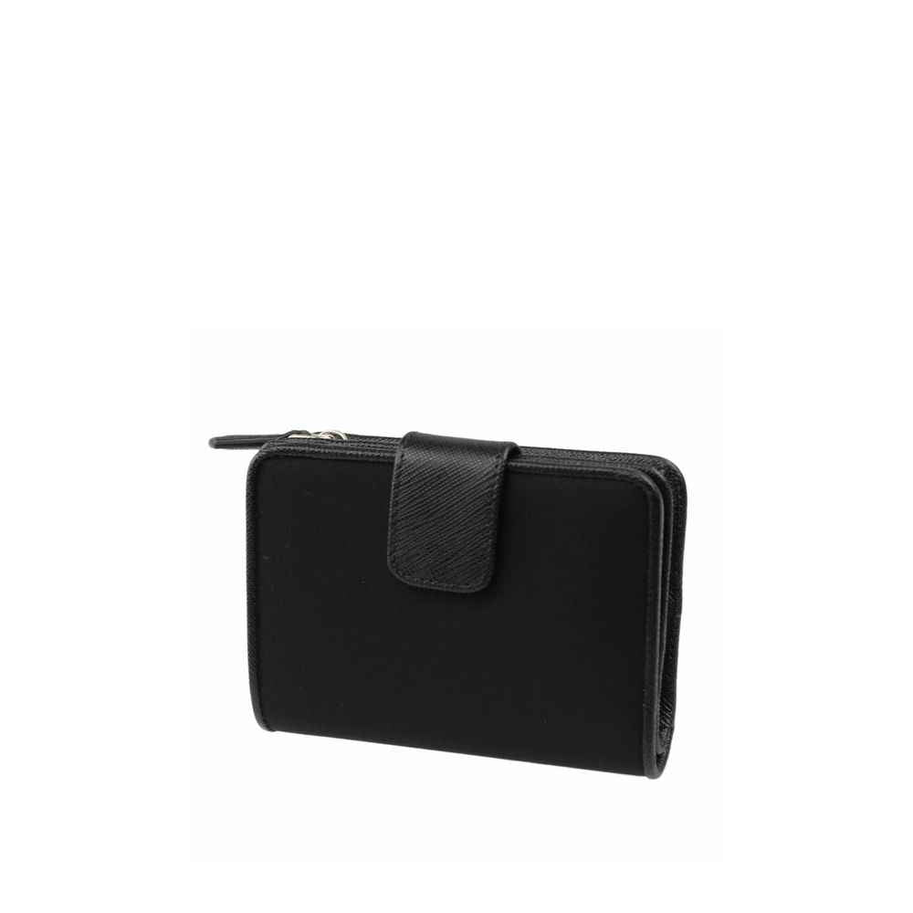 Prada Black Nylon Wallet