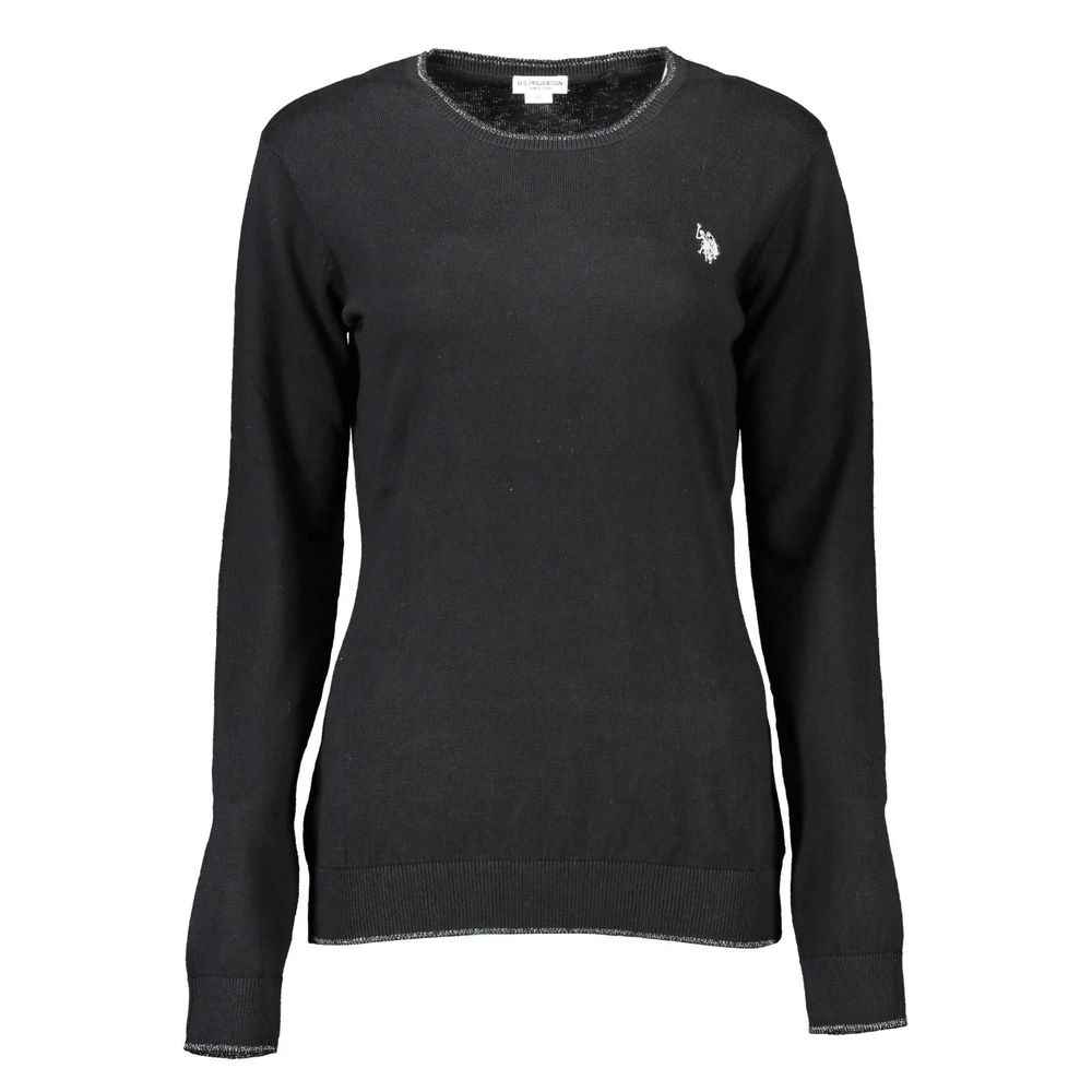 U.S. POLO ASSN. Black Cotton Sweatshirt