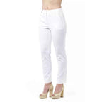 Peserico White Cotton Pants