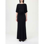 Twinset Black Elastane Casual Dress