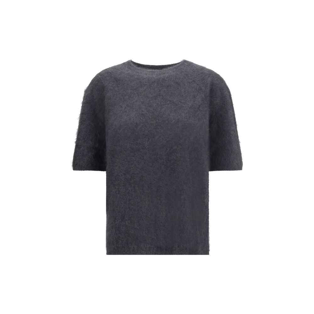 Lisa Yang Gray Cashmere Cashmere Sweater