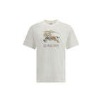 Burberry White Cotton T-Shirt